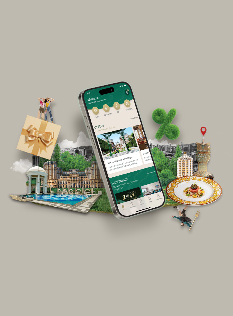 指先ひとつでマカオを探索