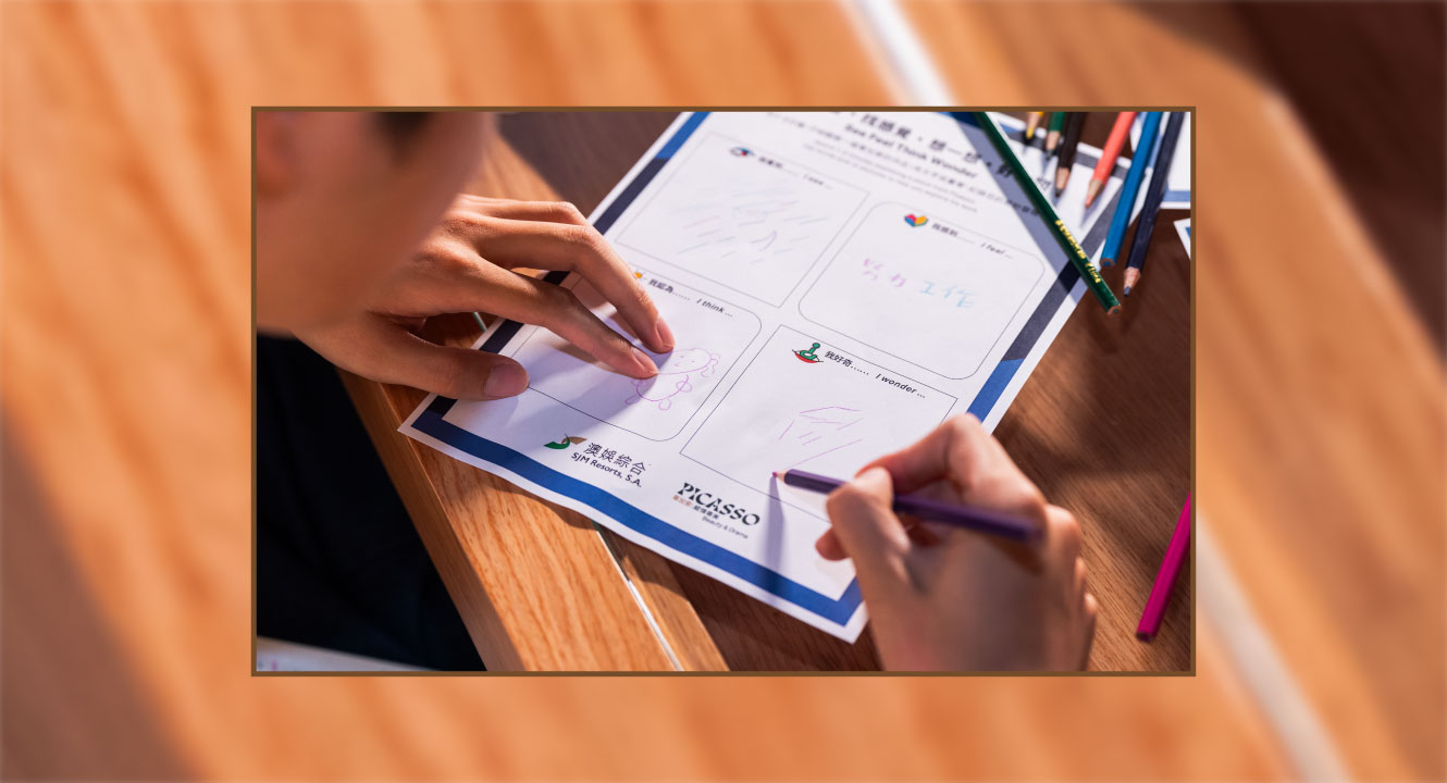 仔細看.找感覺.想一想.好奇問