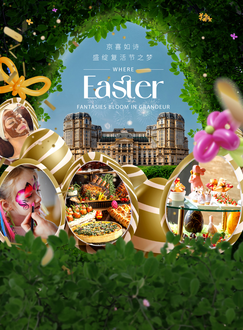 Where Easter Fantasies Bloom in Grandeur