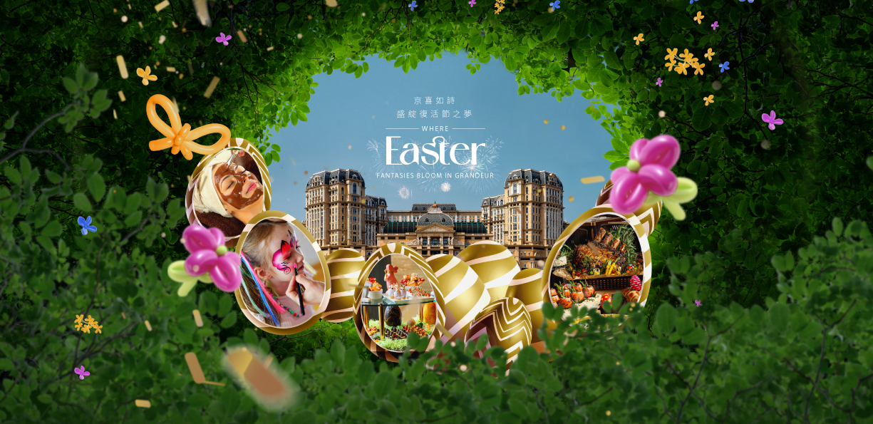 Where Easter Fantasies Bloom in Grandeur