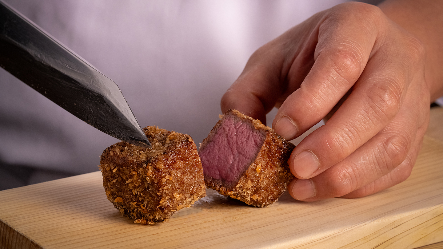 A5 Black Wagyu Beef Tenderloin Cutlet