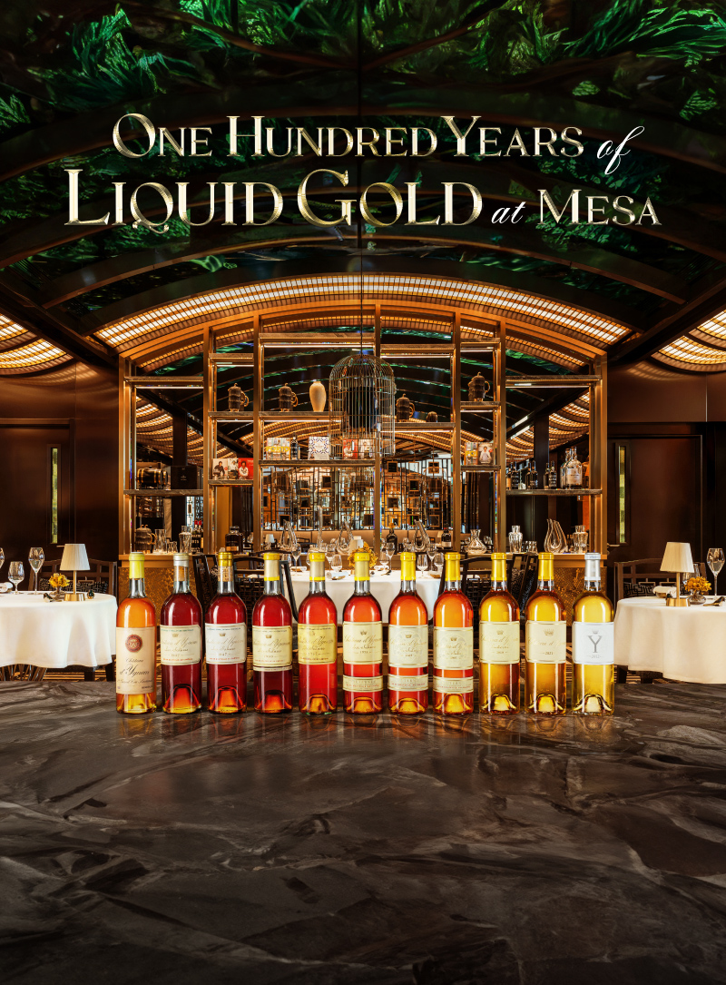 ONE HUNDRED YEARS OF LIQUID GOLD AT MESA