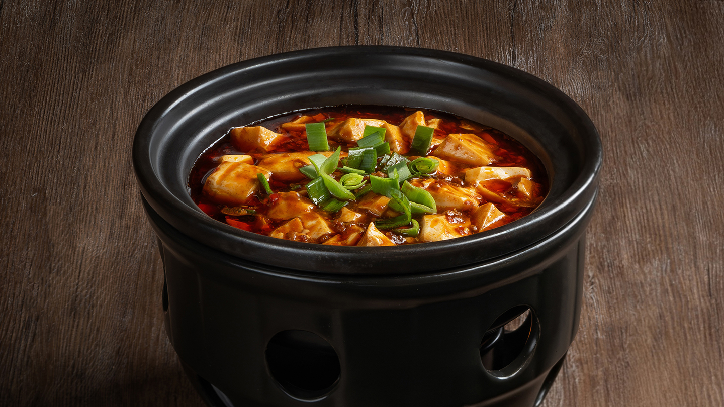 Braised Bean Curd with Minced Wagyu Beef and Chilli