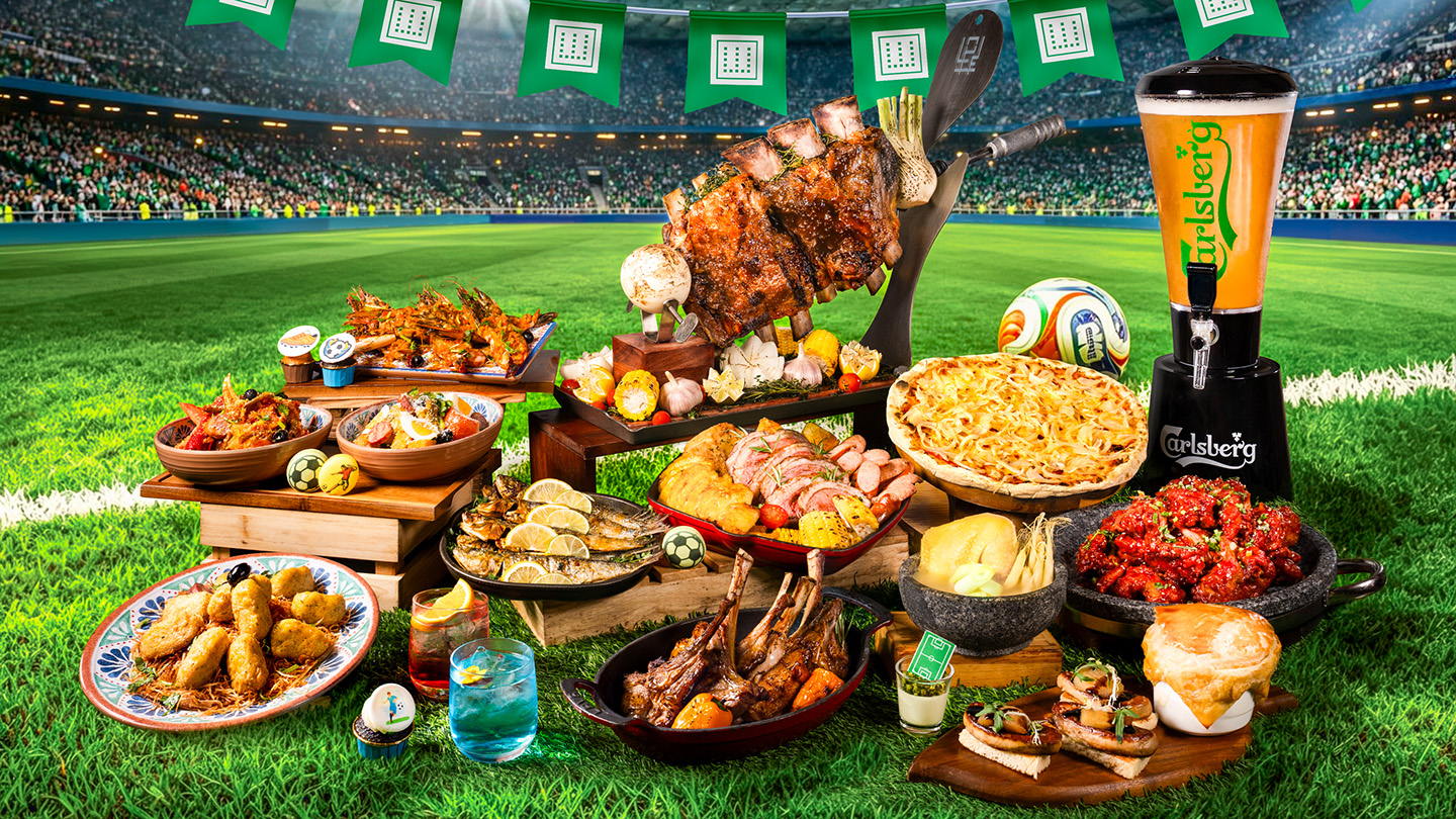 Score Big with a Global Gastronomy Buffet Score Big with a Global Gastronomy Buffet
