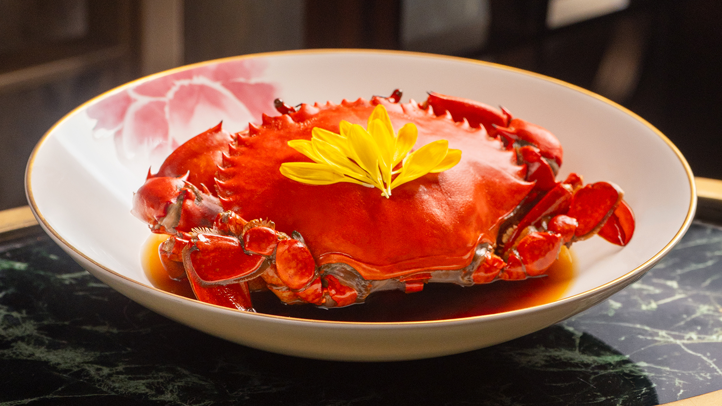 Drunken Amber Crab in 15 years Huadiao