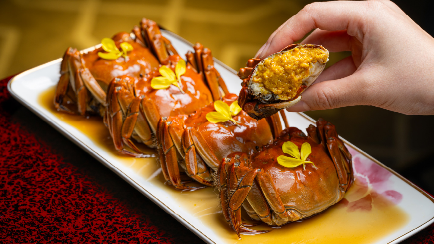 A Feast of Young Hairy Crabs 