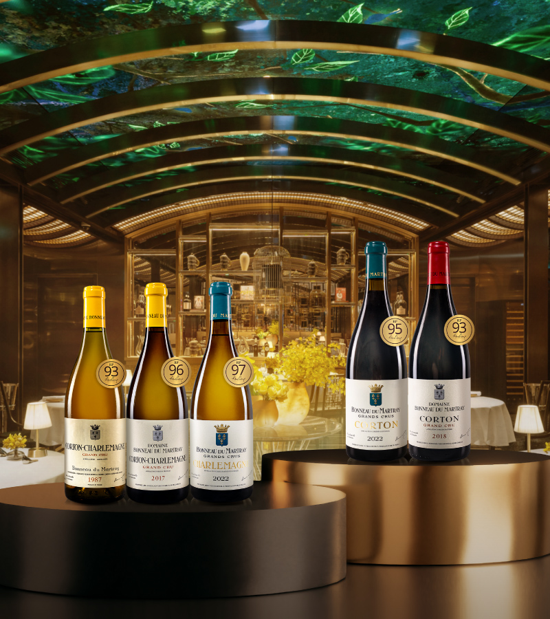 TWO MICHELIN GRAPES, TWO GRAND CRUS: AN EVENING WITH BONNEAU DU MARTRAY